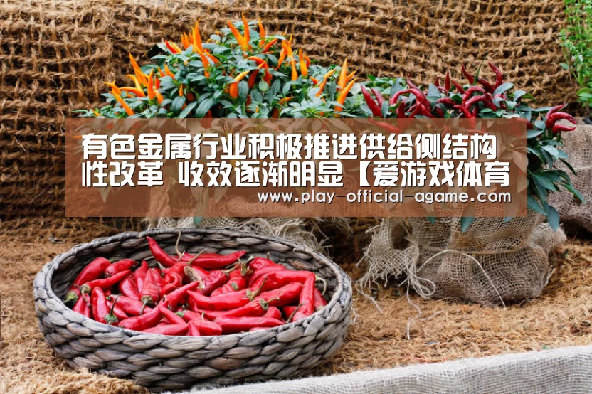 有色金属行业积极推进供给侧结构性改革 收效逐渐明显【爱游戏体育】(图1) 爱游戏体育App下载
