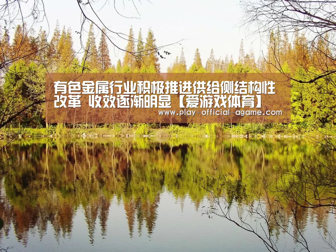 有色金属行业积极推进供给侧结构性改革 收效逐渐明显【爱游戏体育】(图2) 爱游戏体育